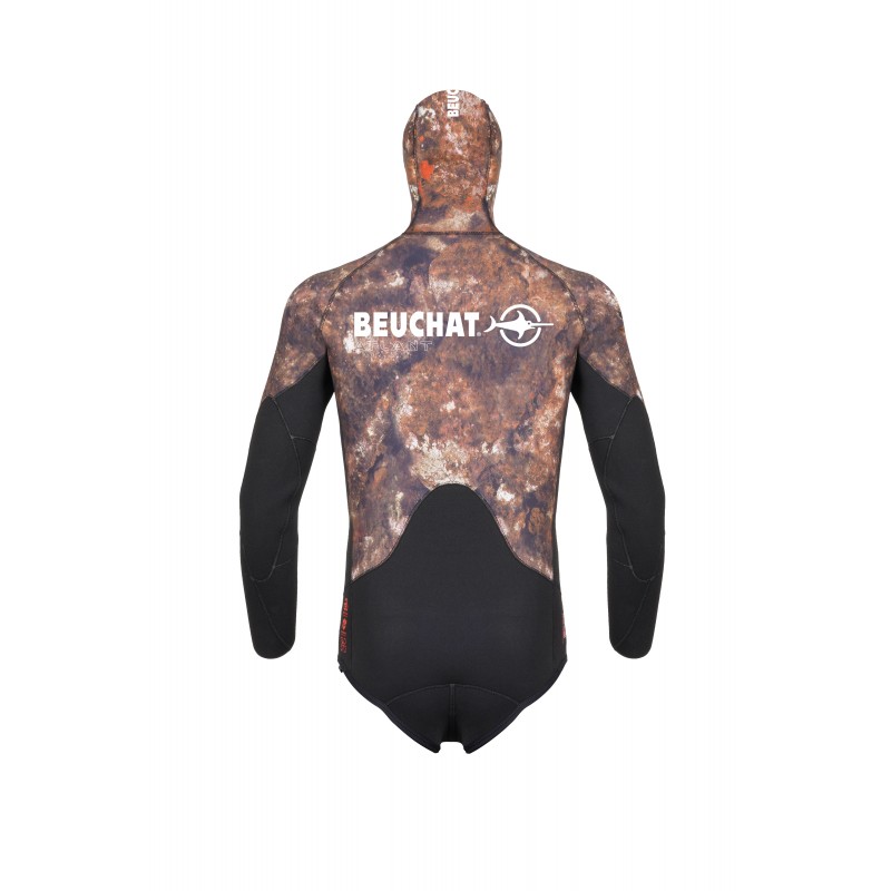 ATLANT BROWN - JACKET 3 MM - OPEN CELL | NYLON | Echipament Spearfishing | Costume neopren